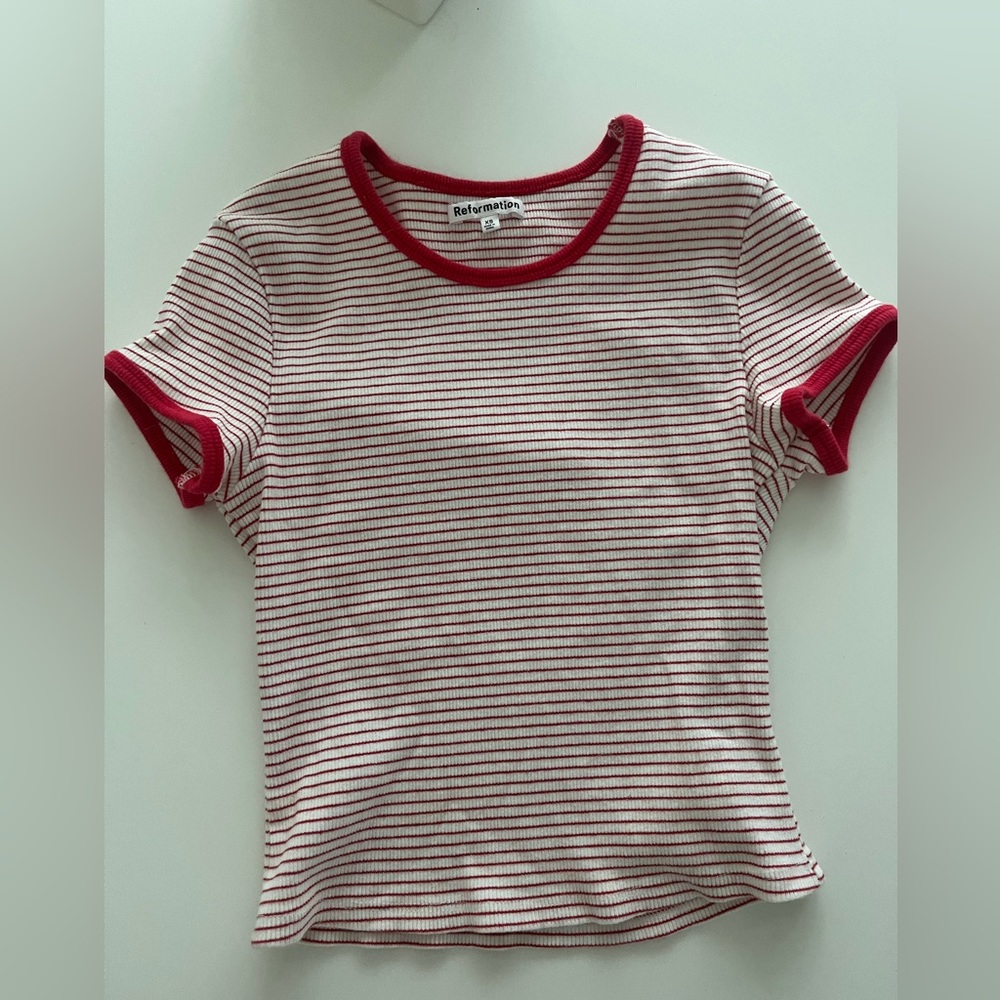 Reformation tshirt size  XS- worn once